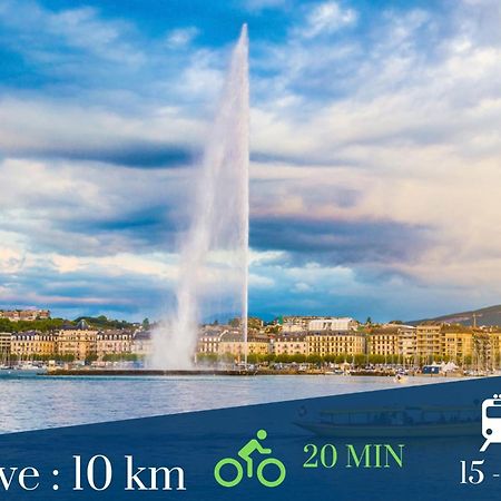 Homey Chloe - New - Parking Gratuit - Balcon Prive - Proche Geneve 安纳马斯 外观 照片
