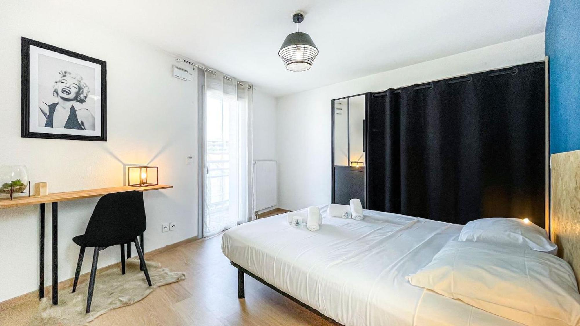 Homey Chloe - New - Parking Gratuit - Balcon Prive - Proche Geneve 安纳马斯 外观 照片